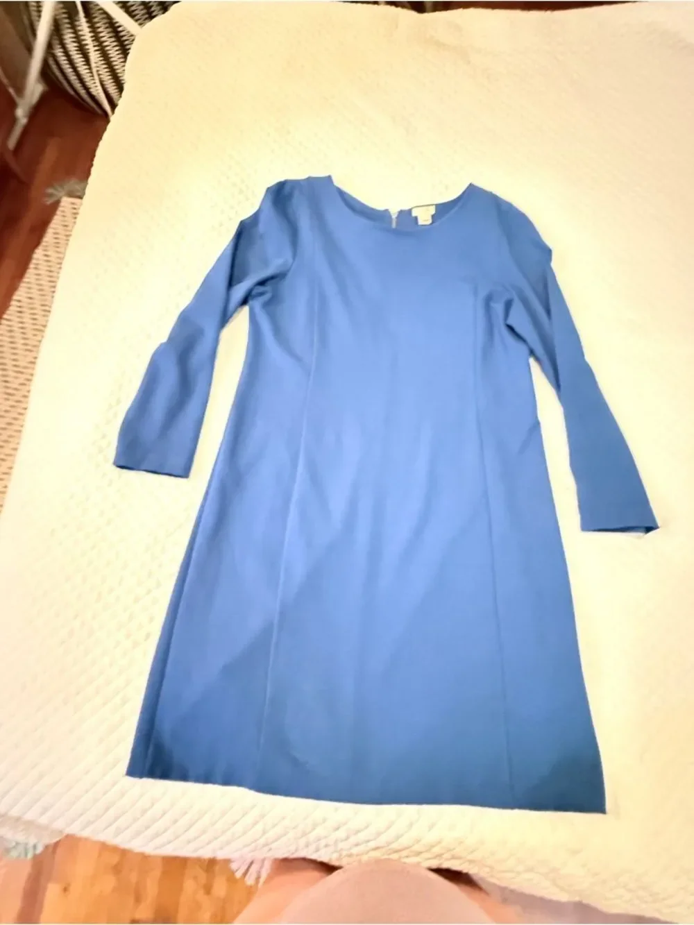 J. Crew Royal Blue Shift Dress Women's Large